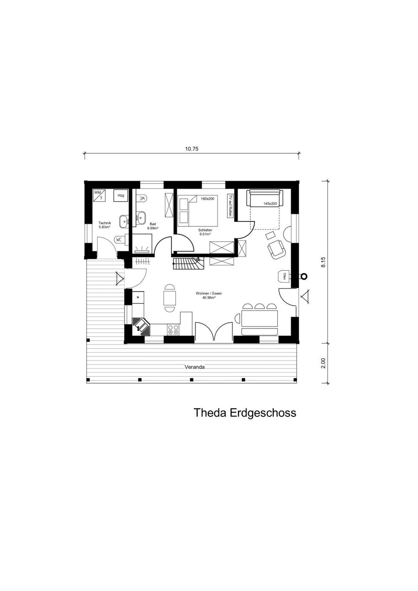 Haus Theda Villa Fockbek Bagian luar foto